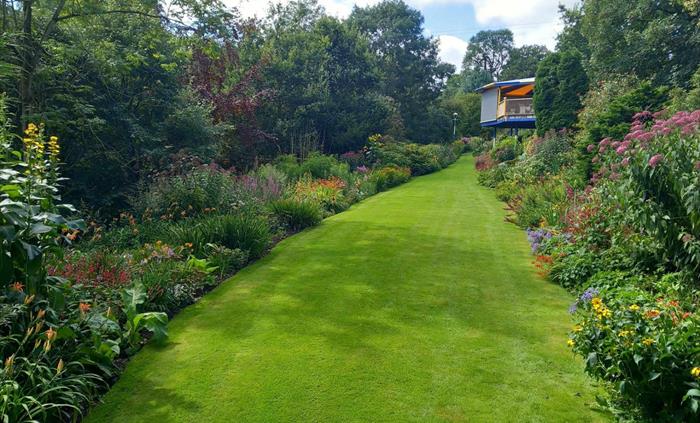 Archery Lawn in late summer